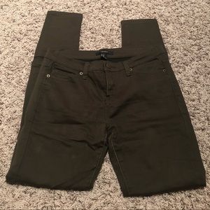 Forever 21 Olive Green Skinny Pants